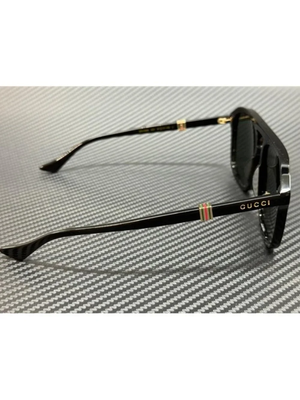 New Gucci Men Black Sunglasses 57-17-145